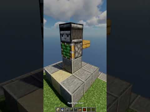 САМЫЙ ПРОСТОЙ МЕХАНИЗМ В MINECRAFT!