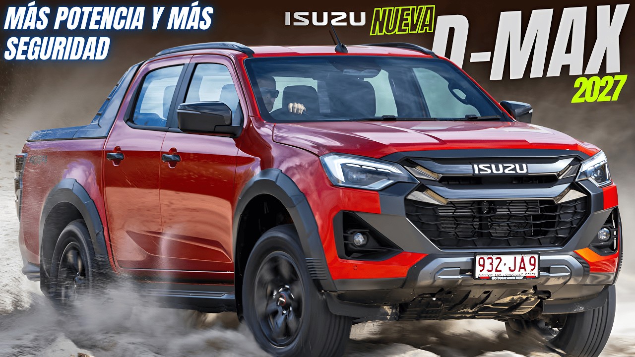 💥 ISUZU D-MAX 2027: el rival MÁS SERIO de la Toyota Hilux en 2026 🚨 se actualiza.