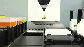 Precision pipetting executes complex protocols.