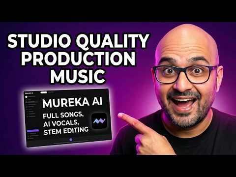 Thumbnail for This AI Doesn’t Just Make Songs… It Thinks Like a Songwriter | Mureka V9 Explained!