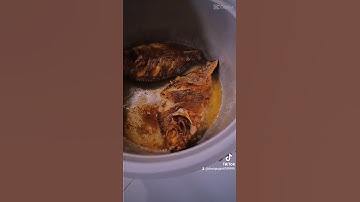 Cá rô phi chiên mắm gừng