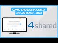 COMO CRIAR UMA CONTA NO 4SHARED - 2023