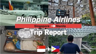 Philippine Airlines: Singapore to Manila In-Flight Experience with Jewel Changi Airport Tour