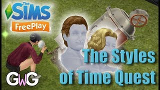 The Sims Freeplay- The Styles of Time Quest - YouTube