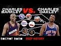 Charles Barkley's beef with Charles Oakley includes a preseason brawl and multiple face slaps