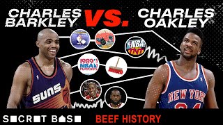 Charles Barkley's beef with Charles Oakley includes a preseason brawl and multiple face slaps
