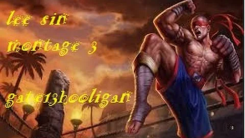 Lee sin montage #3 by gate13hooligan