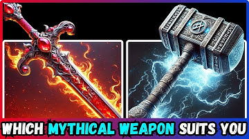 🏹 Which MYTHICAL WEAPON Suits You? ⚔️🔥 Fun Personality Adventure Test!🧙‍♂️✨