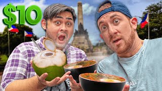 $10 Challenge in the PHILIPPINES! Manila is Crazy.