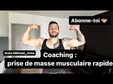 Coaching : prise de masse musculaire rapide avec MA méthode 💪🏻 résultats garantis 🤝🏼