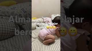 Hii, Hari Ini Alma Lg Belajar Berdiri Yaa Gaes