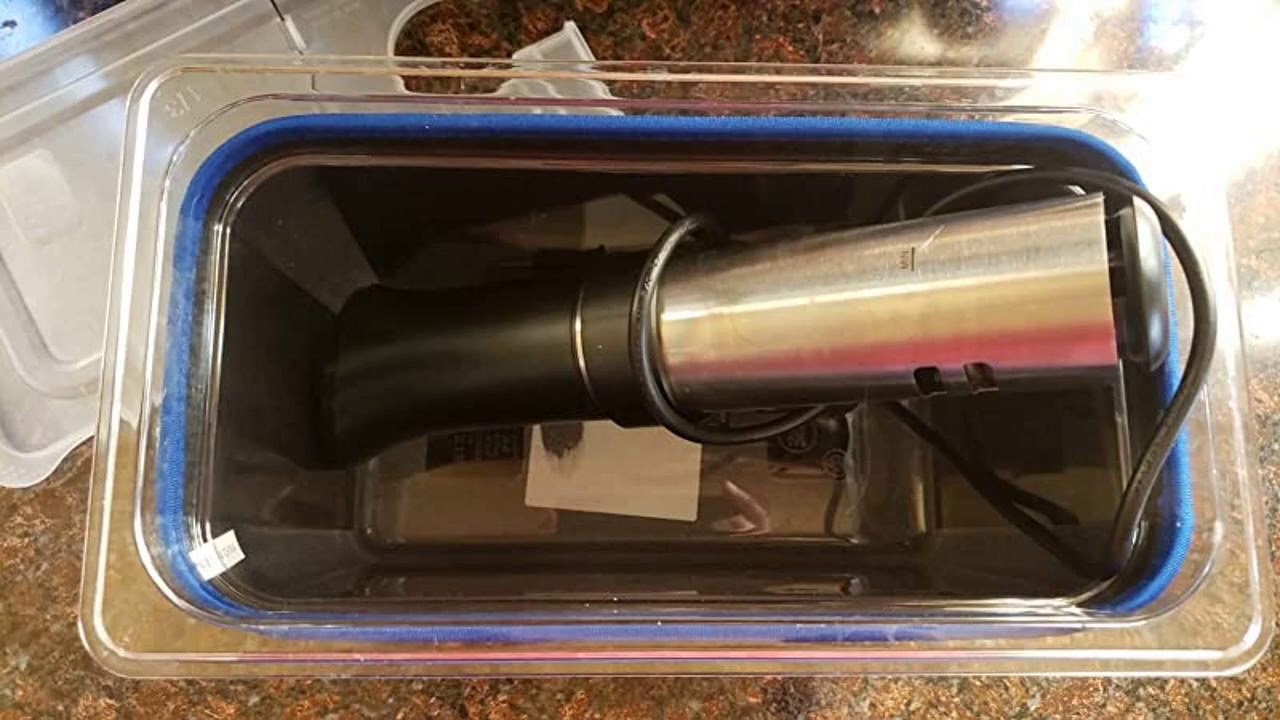 EVERIE Sous Vide Container 12 Quart EVC-12 with Collapsible Hinged Lid Compatible review