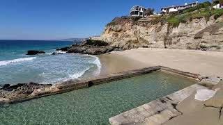 Abandoned Saltwater Pool - "Secret" Beach & Cove Just South of Thousand Steps Beach, Laguna Beach CA