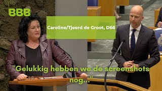 "De boeren hebben zoveel aan mij dat wij in de peilingen op 8 zetels staan. D66 op flink verlies."