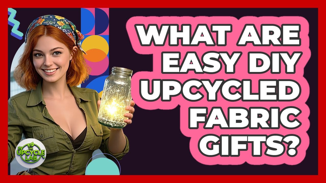 What Are Easy DIY Upcycled Fabric Gifts?