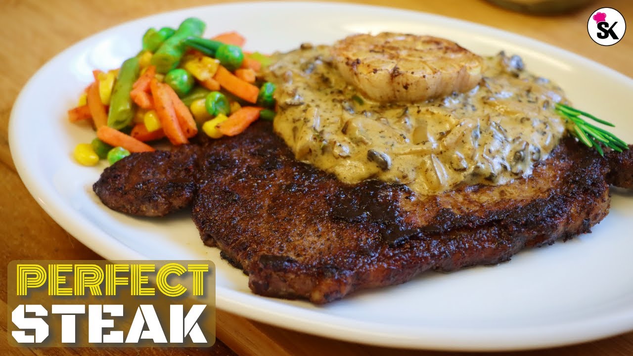 Sirloin Steak with Garlic Butter - Dinner at the Zoo