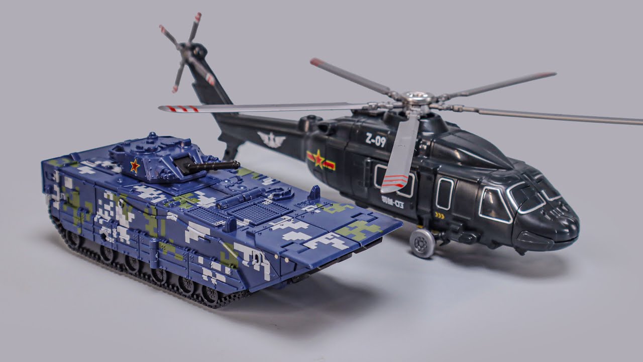 Wespi Chinese Force 05 tank  Zhi20 Helicopter review