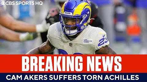 BREAKING: Rams RB Cam Akers Suffers Torn Achilles | CBS Sports HQ