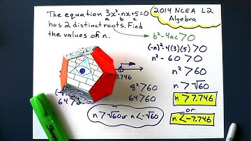 Algebra 2014 NCEA Level 2 Question 1c