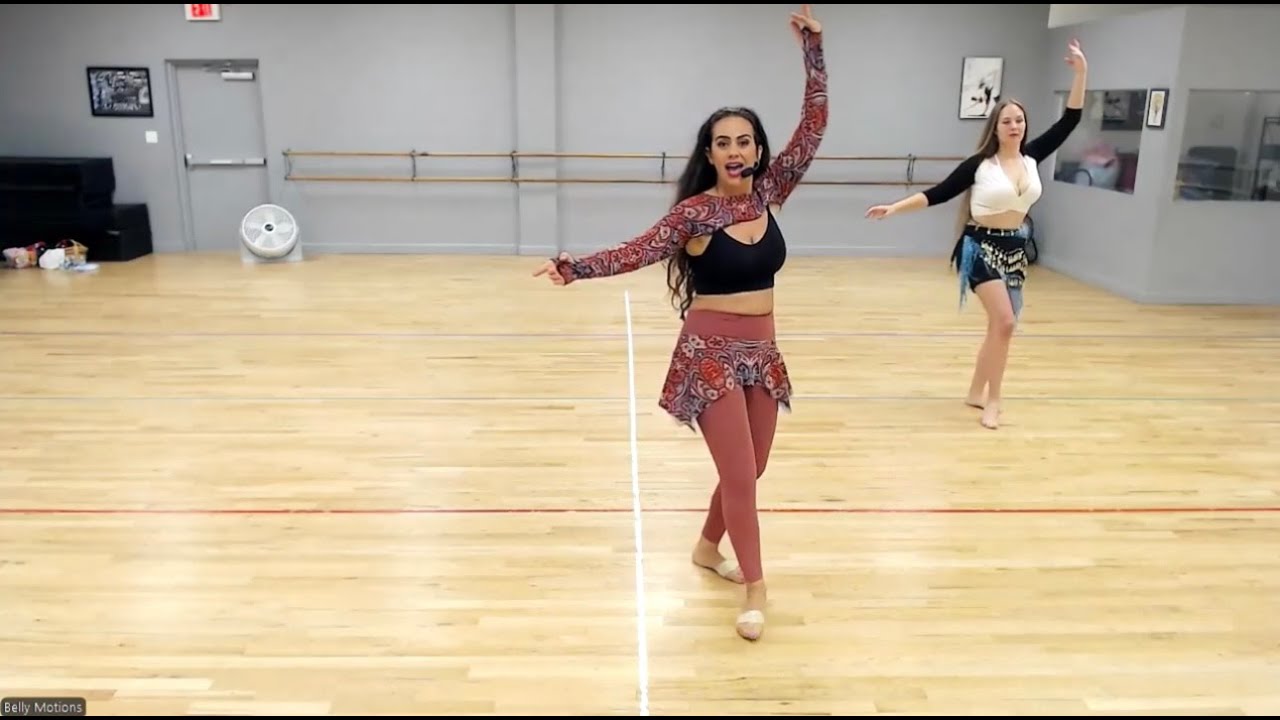 PRO Belly Dance CHOREO Combo! Try It With Me! 💃🏽🤩 