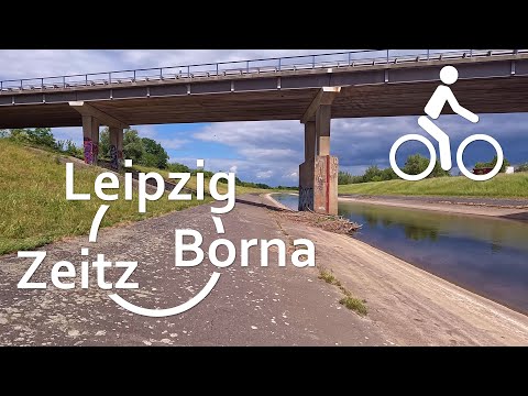 Radtour von Leipzig nach Zeitz und zurück | Pleißeradweg, Elsterradweg, Borna, Profen | 4K