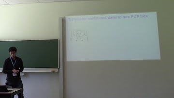 COSIC Course 2019 - Physical Unclonable Functions (PUFs), Kent Chuang (imec and COSIC, KU Leuven)
