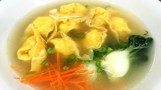 Chicken Wonton Soup 雞餛飩湯, A Chinese Recipe with Over 2000 Years of History by CiCi Li