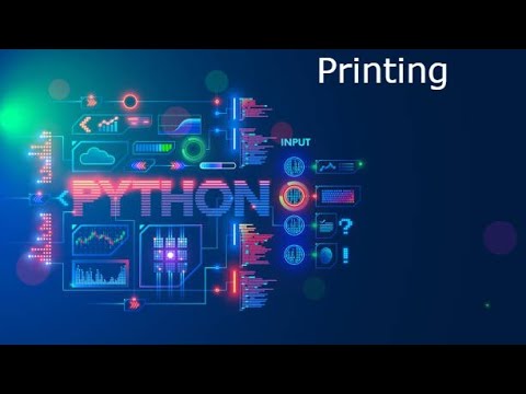 Printing in Python