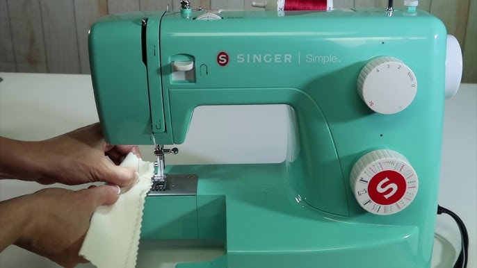 YouTube Settings 9 Selecting Stitches - & Simple 3223 Singer