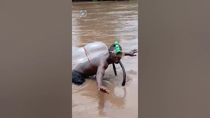 Insane scuba diving technology 🤷😂🤿                     🎥: Lucid Odhis via ViralHog