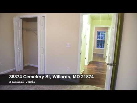 36374 Cemetery St, Willards, MD home video tour