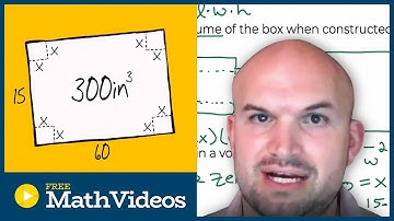 Maximize the Volume of a box - Word Problem