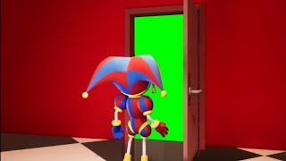 Pantalla Verde Pomni Habriendo Puerta - Green Screen Pomni Open A Door - Joelex21Enhd