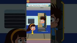 Train journey reality😢#funmoji2d #comedy #train #trainjourney  #relatable #nostalgia #funnycomedy
