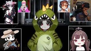 youtewbers react to the red theropod (limbus company)
