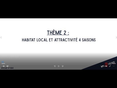 Habitat local et attractivité 4 saisons -  Thème 2 - EGTT