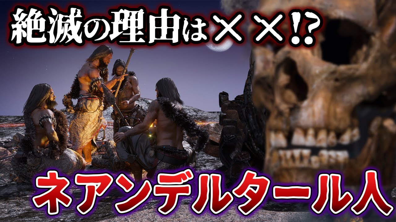 【ゆっくり解説】最新の理由が判明！ネアンデルタール人の絶滅理由とは？！