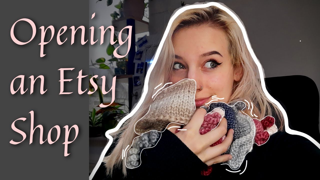 Launching an Etsy Shop! | Knitting a bunch of things for plants [CC]