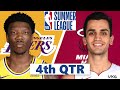 Los Angeles Lakers vs. Miami Heat Full Highlights 4th Quarter | 2021 NBA Summer League