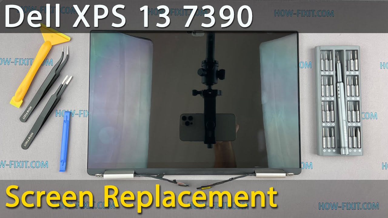 Dell XPS 13 7390 Screen assembly replacement guide YouTube