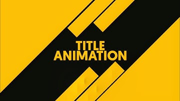 Minimal Title Animation In Kinemaster II Kinemaster Tutorial ll