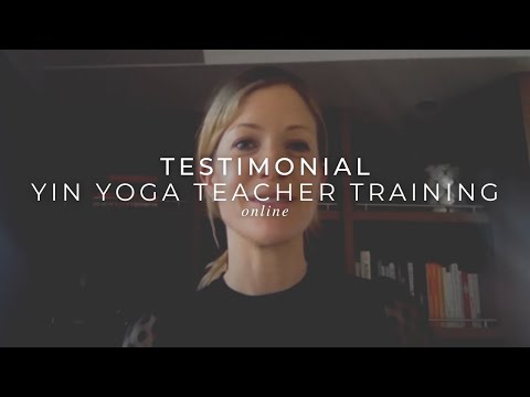 Testimonial | Online Yin Yoga Teacher Training