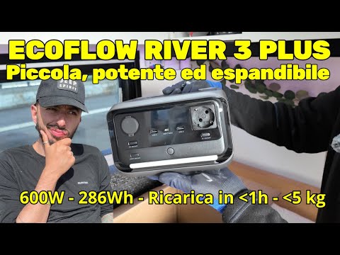 Provo la power station più piccola e potente di Ecoflow | River 3 plus stress test
