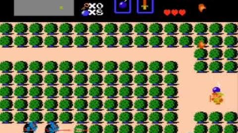 LoZ Walkthrough - Second Quest - Lvl 1 THE "E" - Part 1