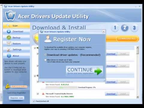Drivers Acer Laptops & Desktops