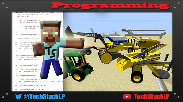 Working on my Minecraft mod - Techstack