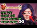 DESCENDANTS 2 🍎 Can You Guess The Cast By Their Eyes? 👀 [ft. MAL, EVIE, JAY, CARLOS & more!]