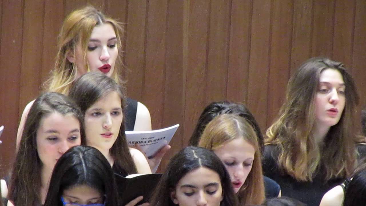 Carmina Burana - Conservatorio di Milano 21 maggio 2016