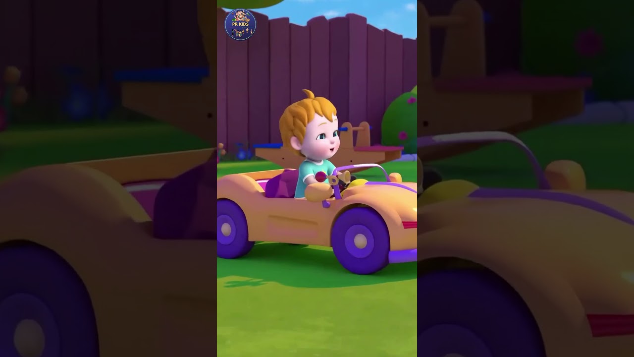 Wheels On The CAR! 🚗 Nursery Rhymes & Vehicle Songs for Kids | Learn with Fun Car Rhymes