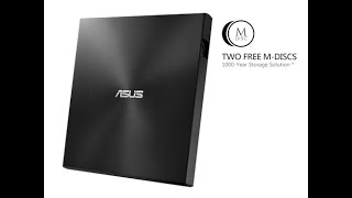 Микро обзор пишущего внешнего DvD привода    Ultra Slim External DvD Writer Asus ZenDrive SDRW 08U7M